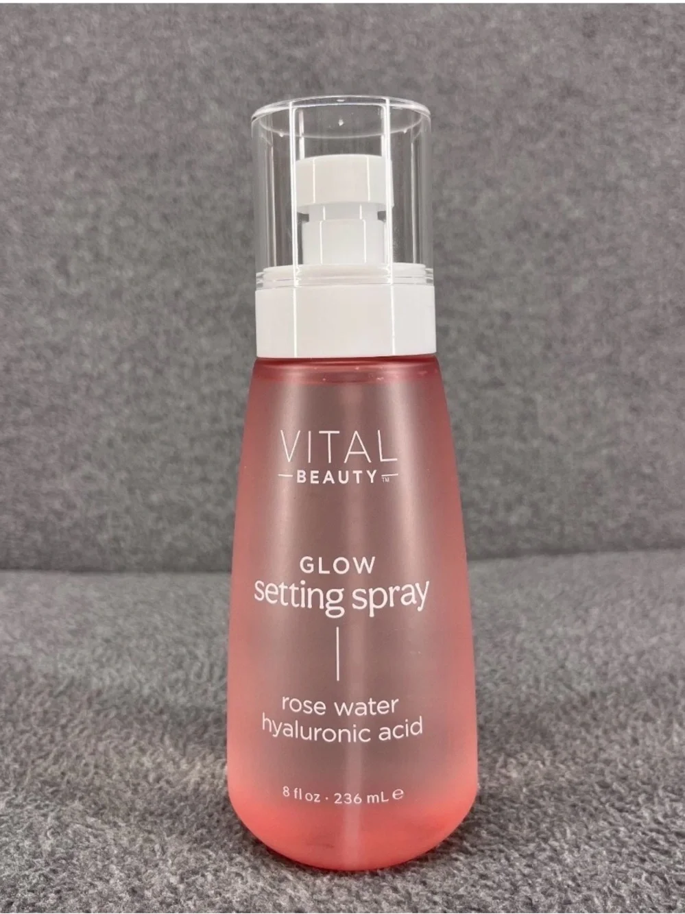 Glow Setting Spray — Rose Water & Hyaluronic Acid (Pink)